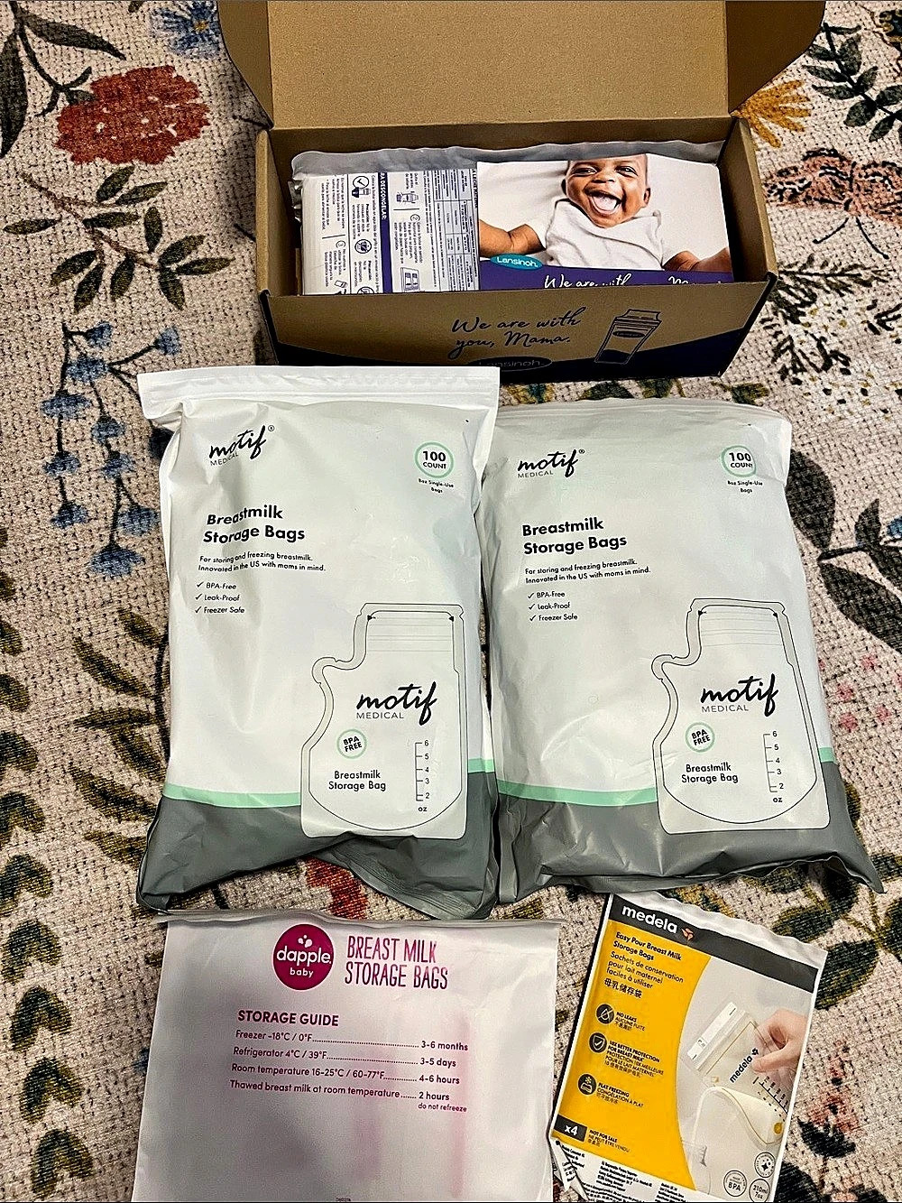Breastmilk Storage Bags Bundle NWT